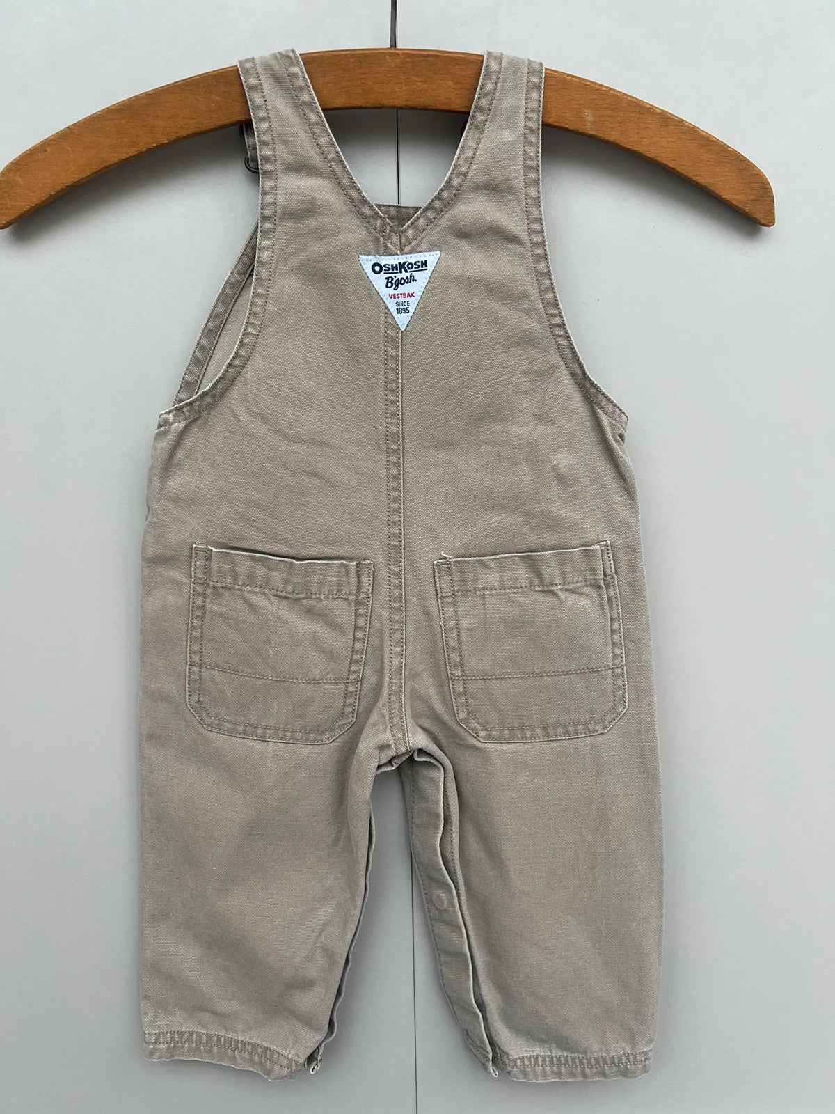 Oshkosh Festive Cargo Dungarees 6M