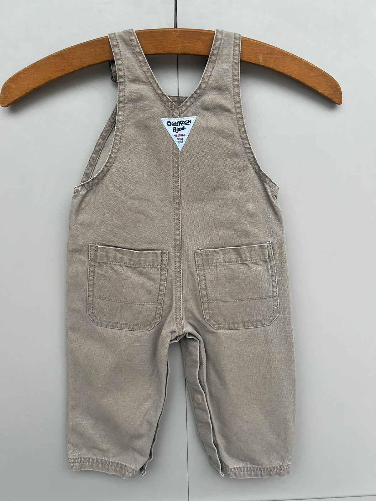 Oshkosh Festive Cargo Dungarees 6M