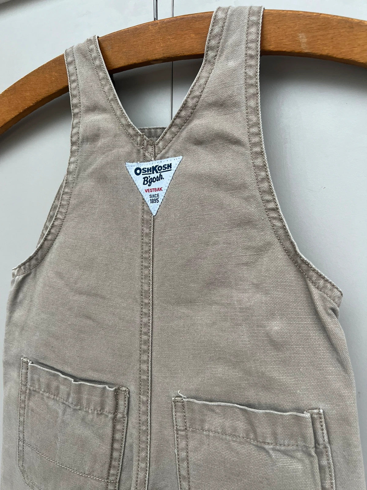 Oshkosh Festive Cargo Dungarees 6M