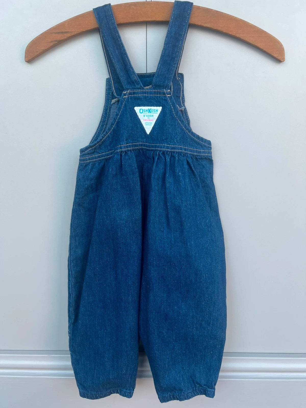 Oshkosh Bubble Vintage Denim Dungarees 2T