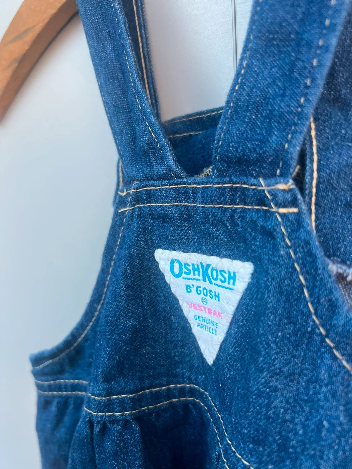 Oshkosh Bubble Vintage Denim Dungarees 2T