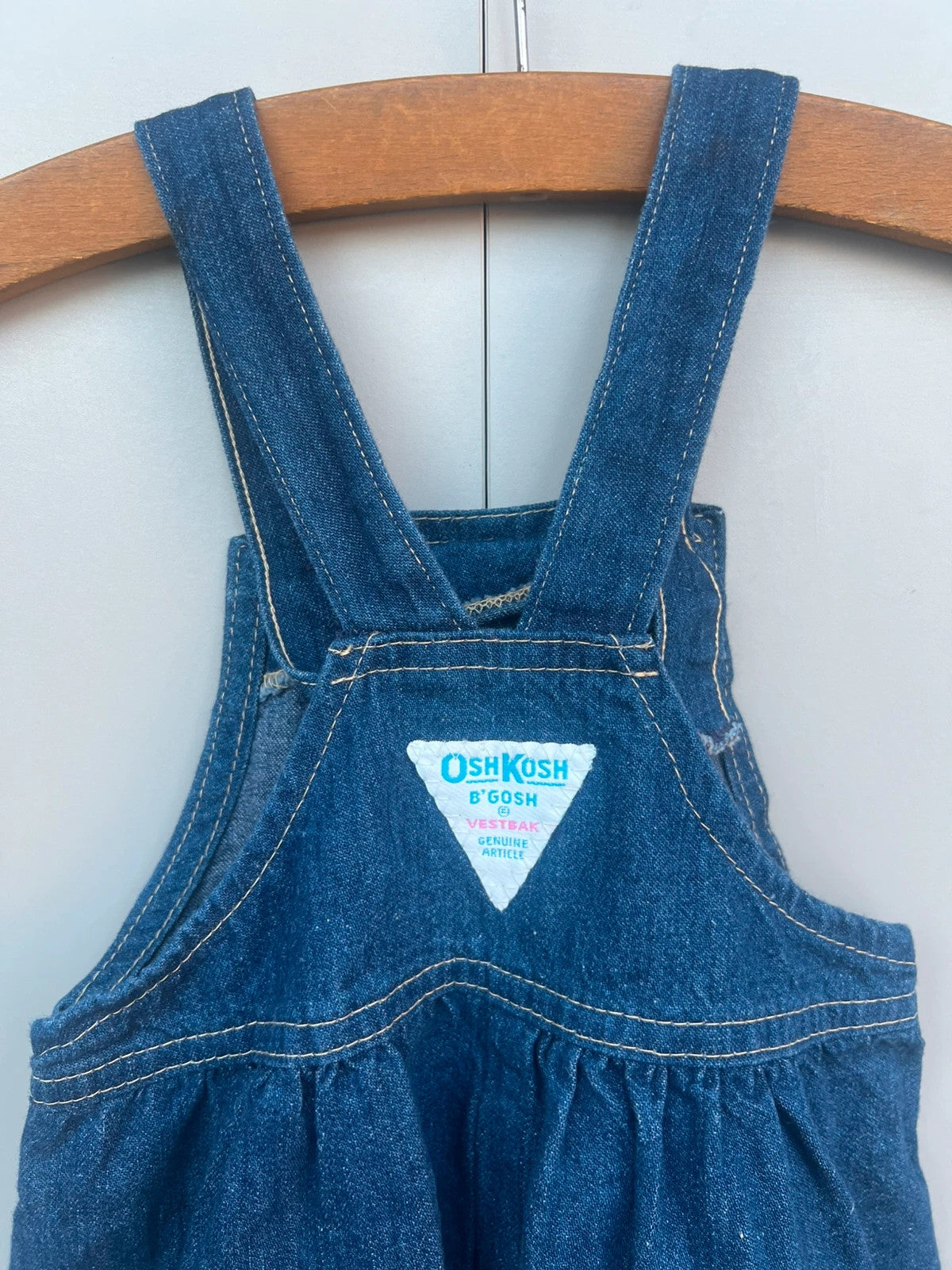 Oshkosh Bubble Vintage Denim Dungarees 2T