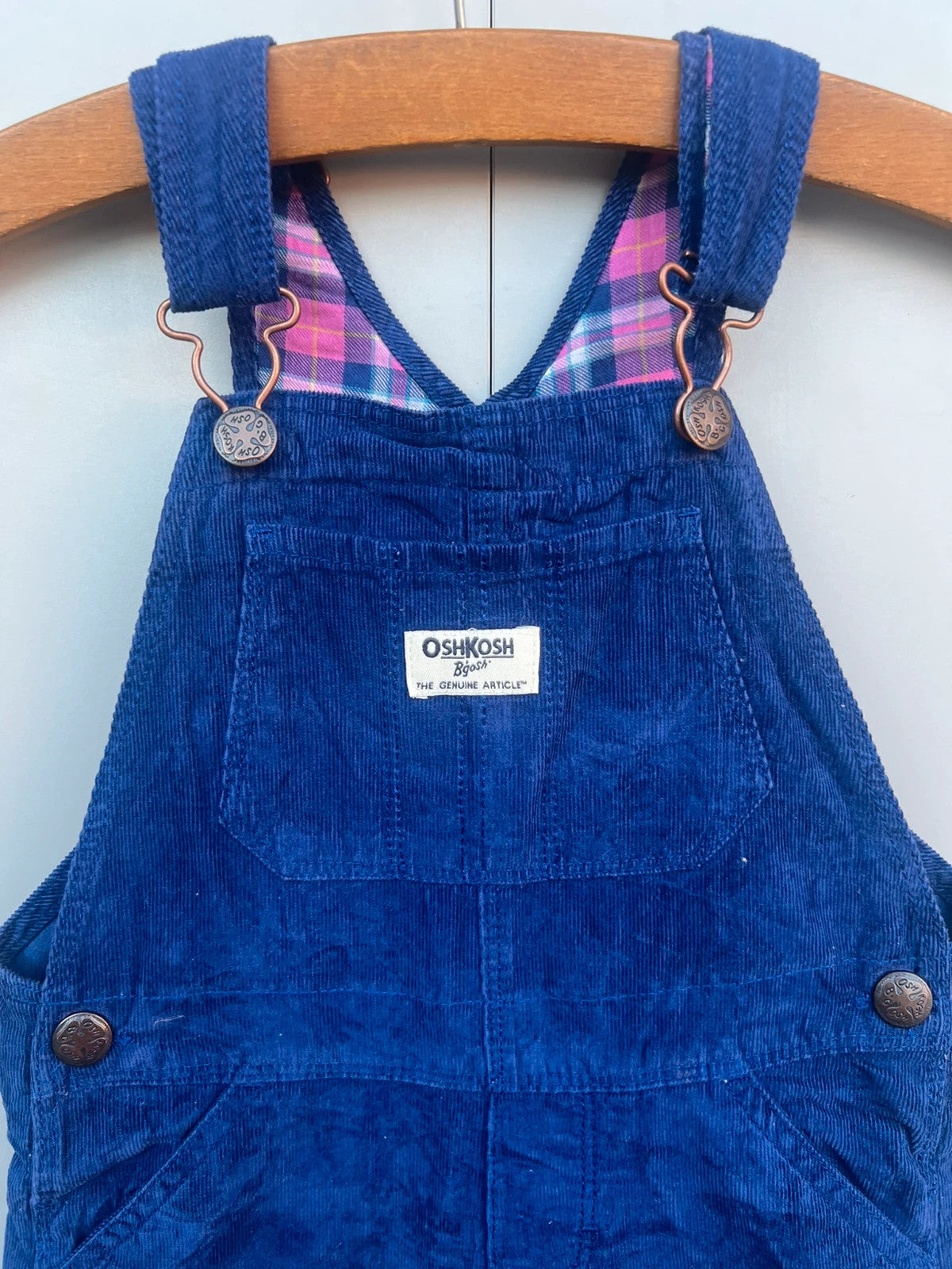 Oshkosh Corduroy Purple Dungarees 5T