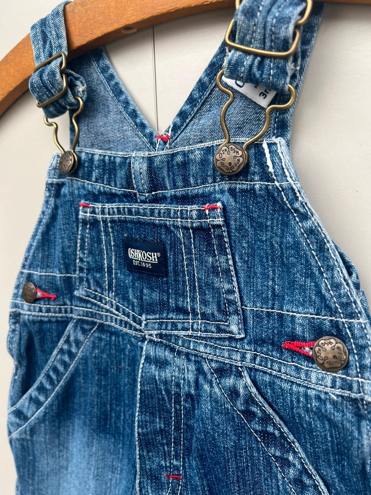 Oshkosh Vintage Denim Dungarees 3M