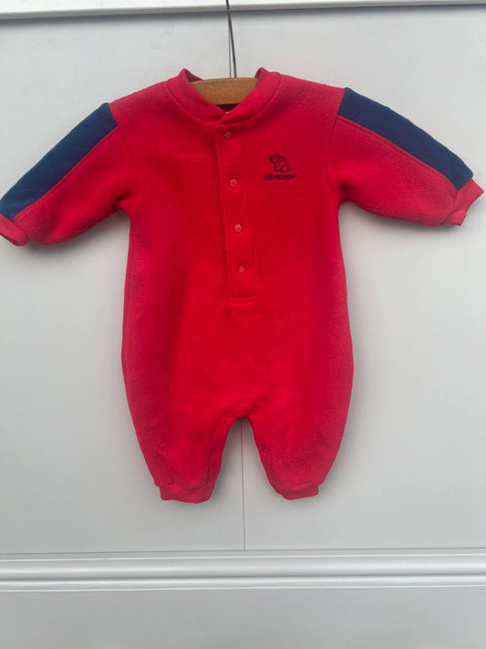 Oshkosh Vintage Fleece Romper 3-6M