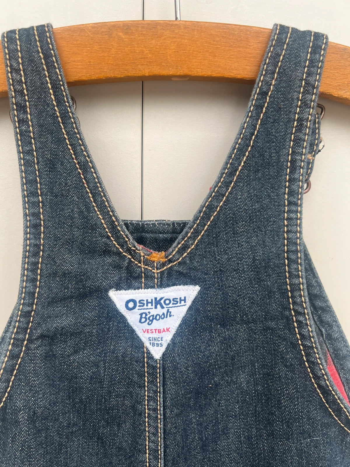 Oshkosh Lined Dark Denim Dungarees 9M