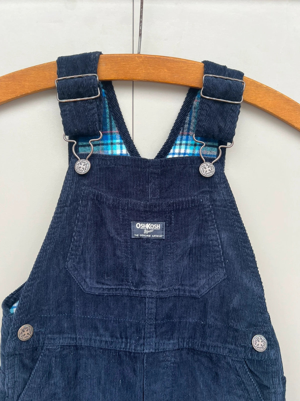 Oshkosh Navy Corduroy Dungarees 5T