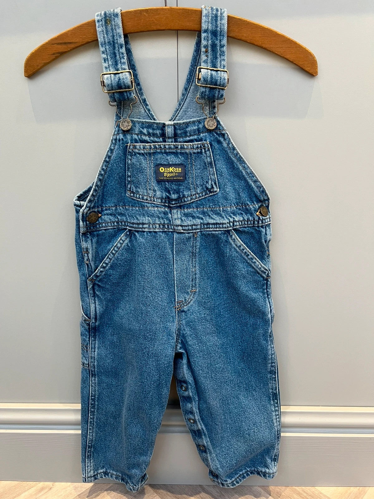 Oshkosh Vintage Denim Dungarees 3T