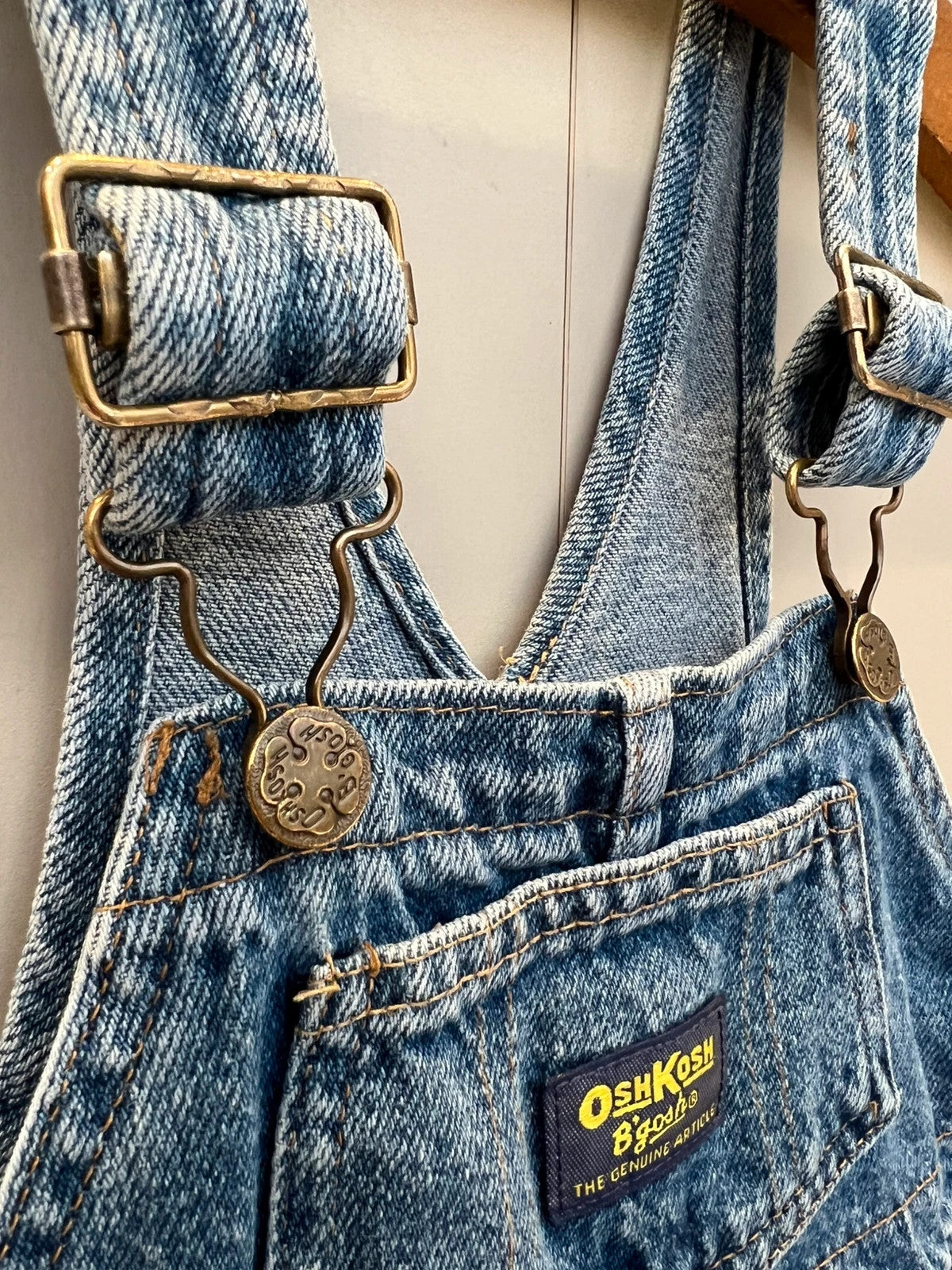 Oshkosh Vintage Denim Dungarees 3T