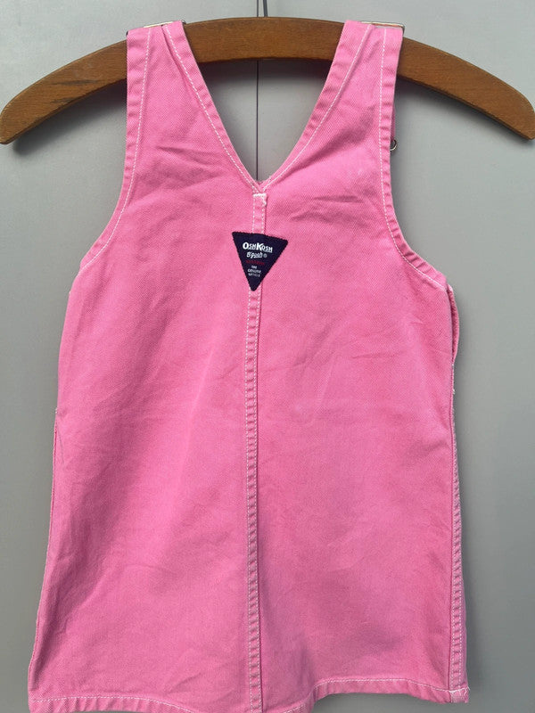 Oshkosh Cotton Hot Pink Dress 5Y