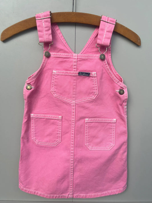Oshkosh Cotton Hot Pink Dress 5Y