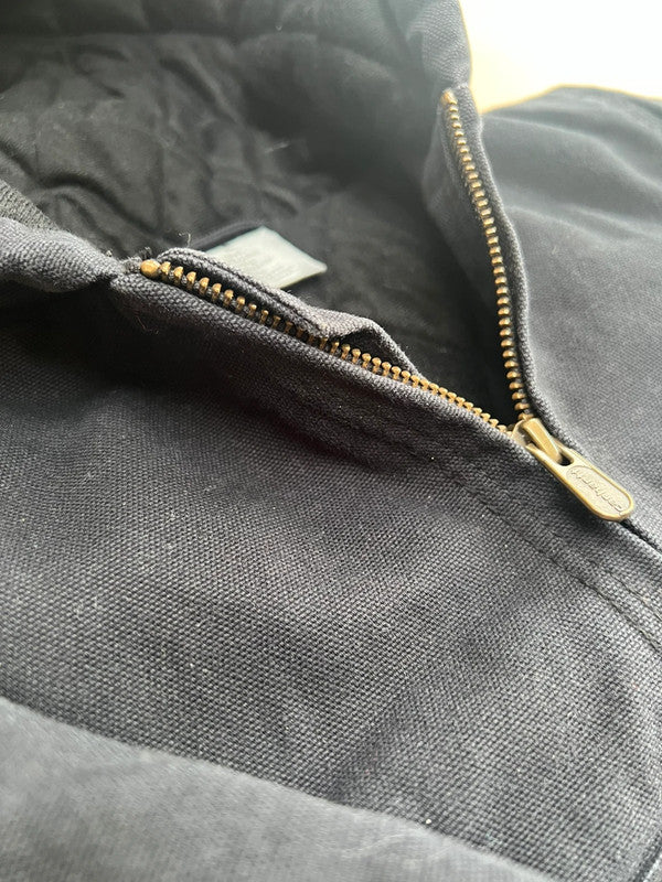 Carhartt Canvas Insulated Black Jacket Age 4