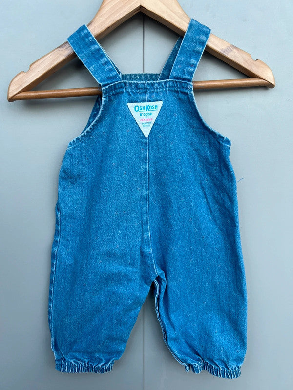Oshkosh Vintage Bubble Dungarees 3/6M