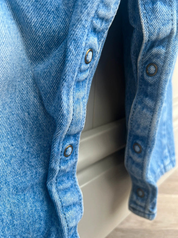 Oshkosh Vintage Light Denim Dungarees 3T