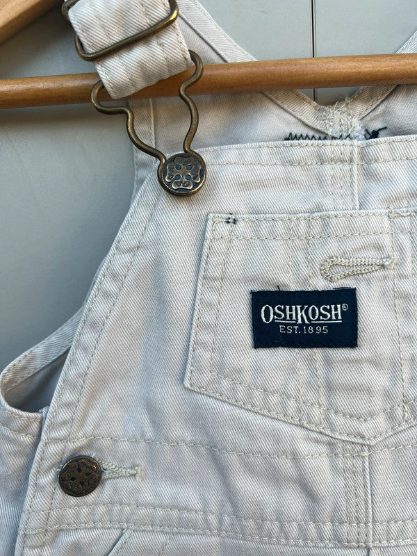 Oshkosh Vintage Cotton Shortalls 3/6M