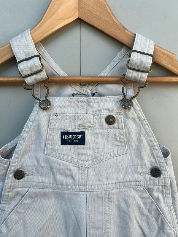 Oshkosh Vintage Cotton Shortalls 3/6M