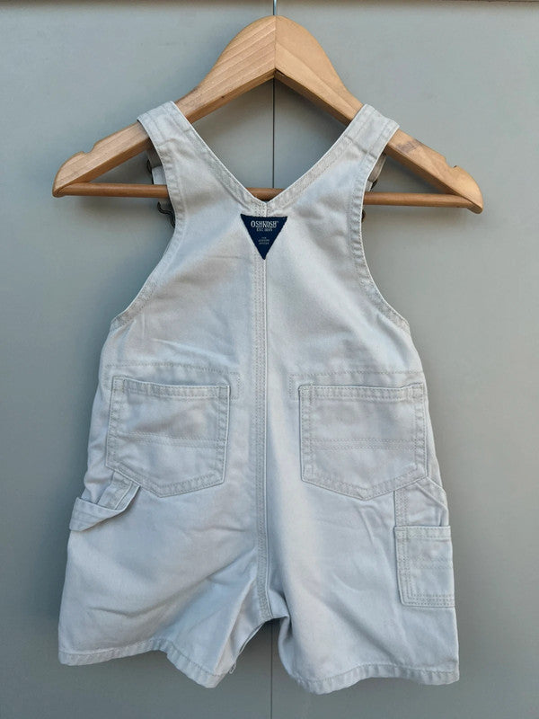 Oshkosh Vintage Cotton Shortalls 3/6M
