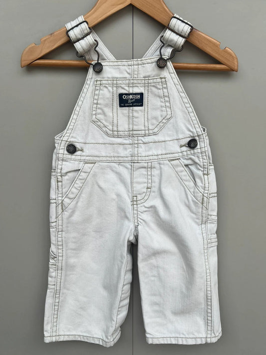 Oshkosh Off-White Dungarees 6M