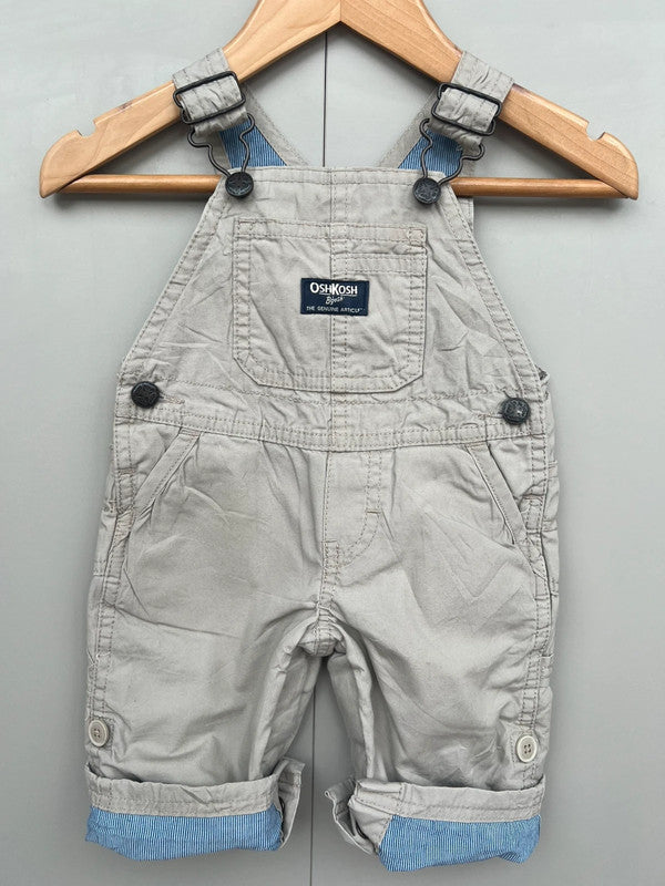 Oshkosh Cargo Beige Dungarees 6M