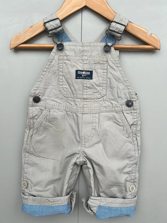 Oshkosh Cargo Beige Dungarees 6M