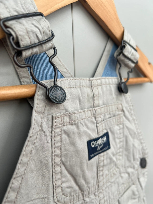 Oshkosh Cargo Beige Dungarees 6M