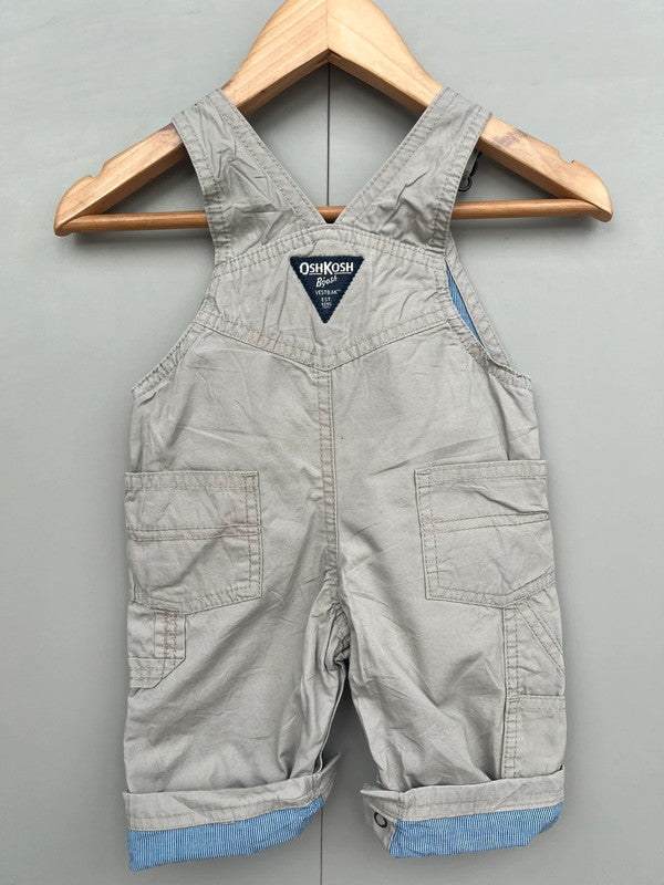 Oshkosh Cargo Beige Dungarees 6M