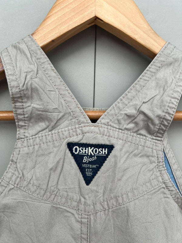 Oshkosh Cargo Beige Dungarees 6M