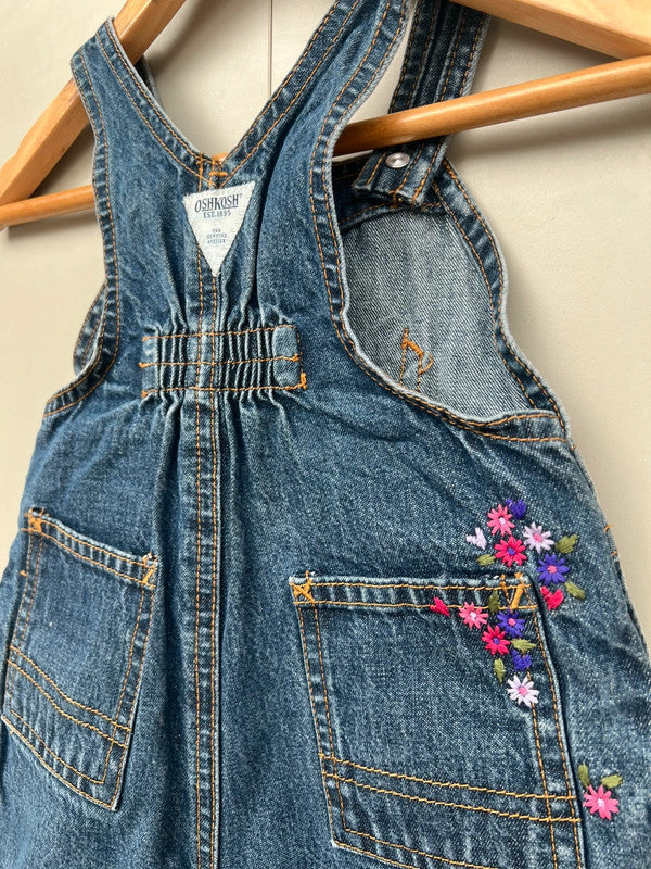 Oshkosh Vintage Denim Dungarees 6/9M