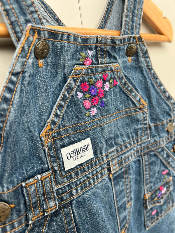 Oshkosh Vintage Denim Dungarees 6/9M