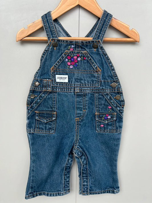 Oshkosh Vintage Denim Dungarees 6/9M