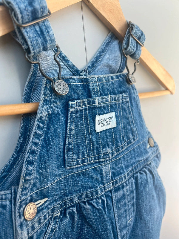Oshkosh Vintage Denim Dungarees 3/6M