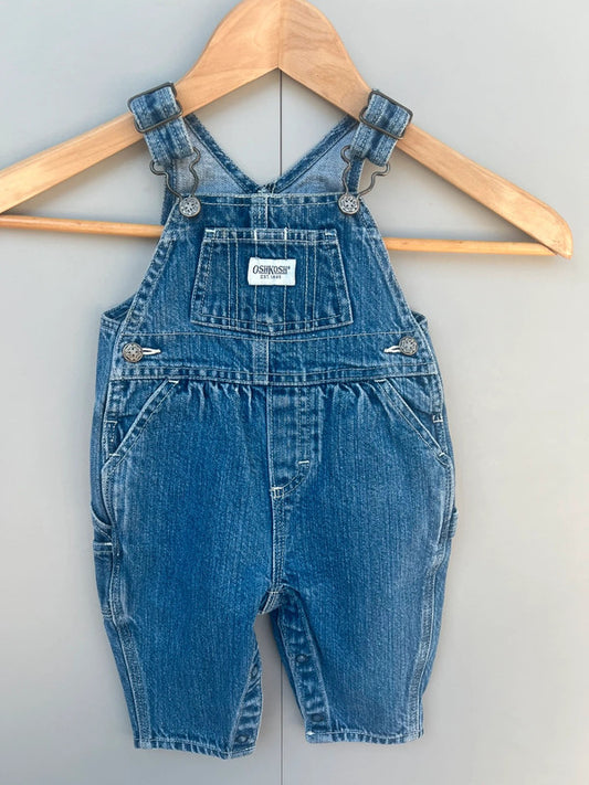 Oshkosh Vintage Denim Dungarees 3/6M