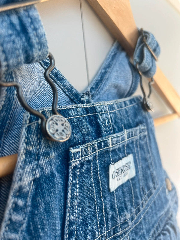 Oshkosh Vintage Denim Dungarees 3/6M