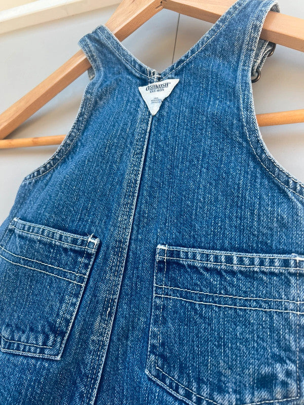 Oshkosh Vintage Denim Dungarees 3/6M