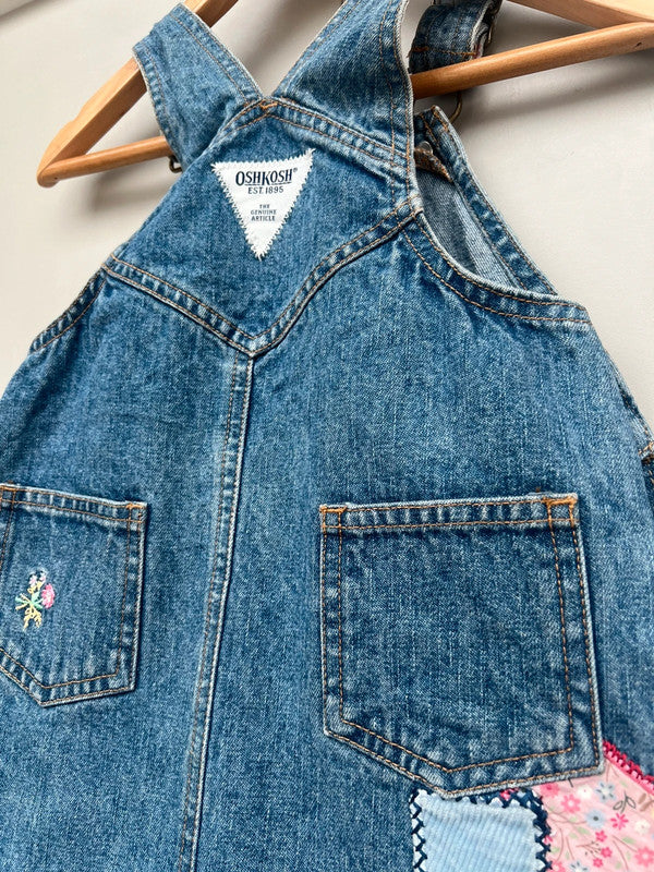 Oshkosh Vintage Denim Dress 2T