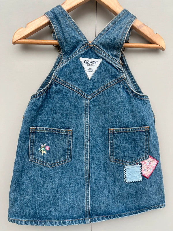 Oshkosh Vintage Denim Dress 2T