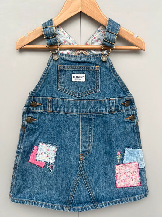 Oshkosh Vintage Denim Dress 2T