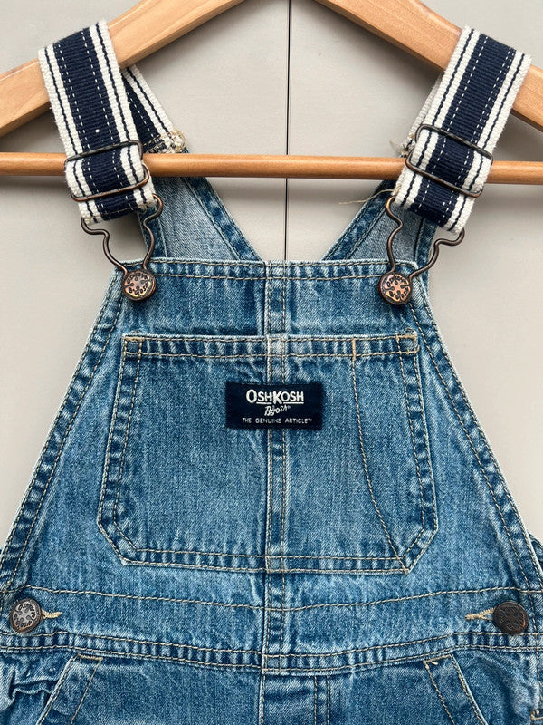 Oshkosh Denim Shortall Dungarees 18M
