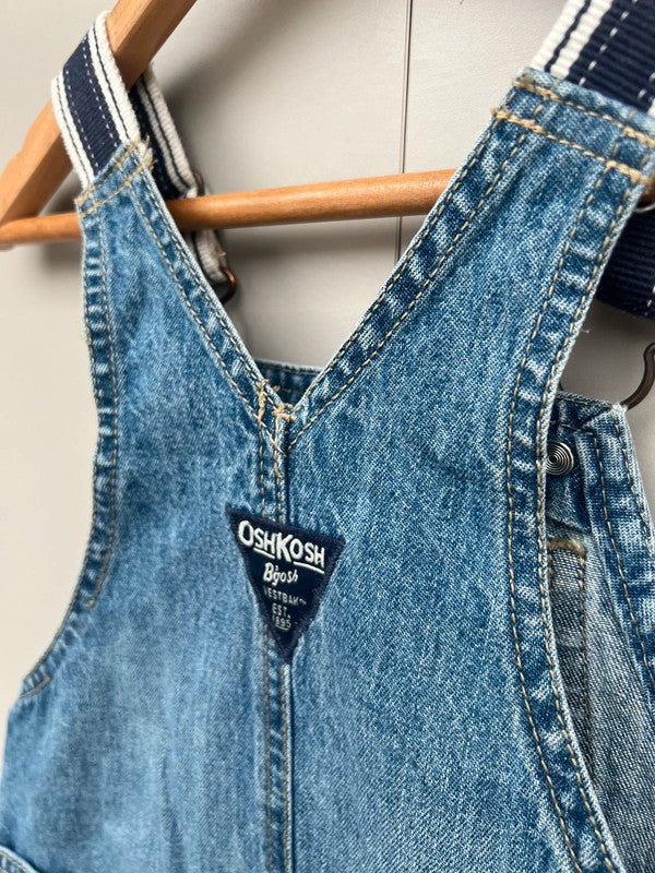 Oshkosh Denim Shortall Dungarees 18M