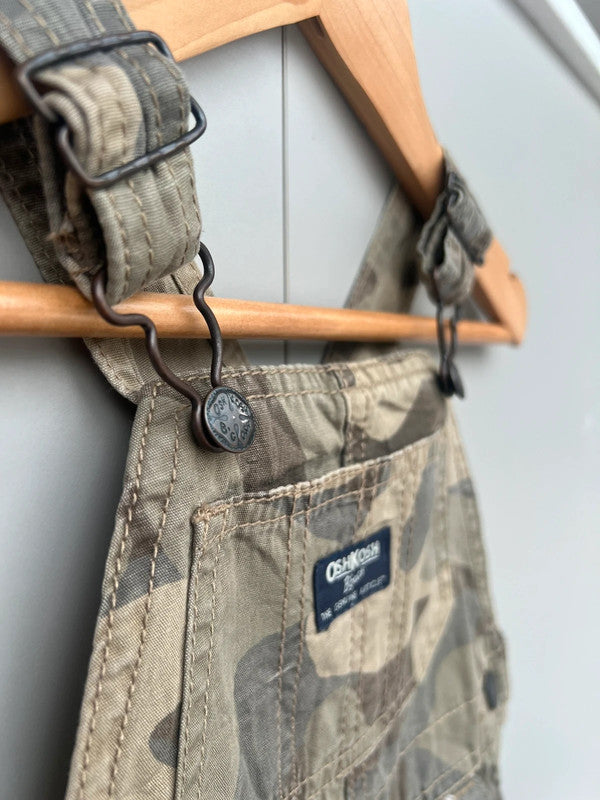 Oshkosh Camo Shortall Dungarees 12M