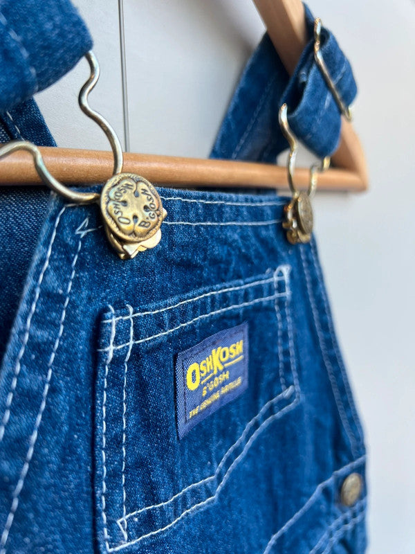 Oshkosh Vintage Denim Shortall Dungarees 18M