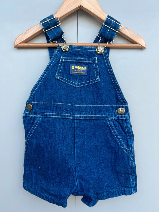 Oshkosh Vintage Denim Shortall Dungarees 18M
