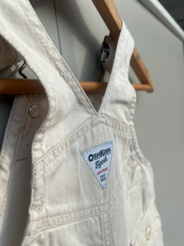 Oshkosh Cargo Stone Shortall Dungarees 9M