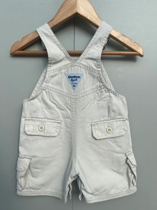 Oshkosh Cargo Stone Shortall Dungarees 9M