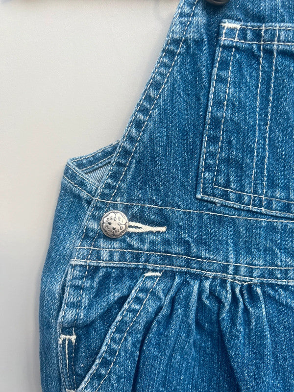 Oshkosh Vintage Denim Shortall Dungarees 12M