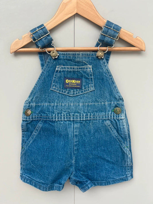 Oshkosh Unisex Vintage Shortall Dungarees 9M