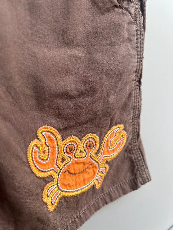 Oshkosh Brown Shortall Dungarees 18M