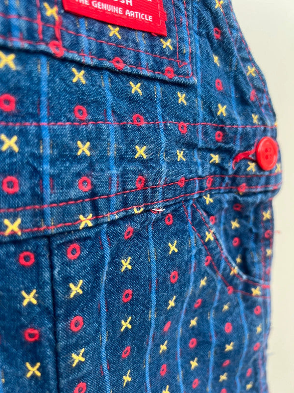 Oshkosh Vintage XO Shortall Dungarees 6/9M