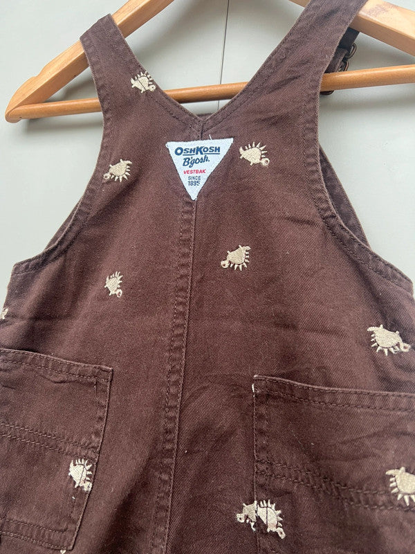Oshkosh Porcupine Shortall Dungarees 9M
