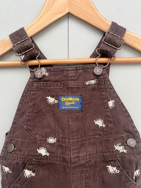 Oshkosh Porcupine Shortall Dungarees 9M